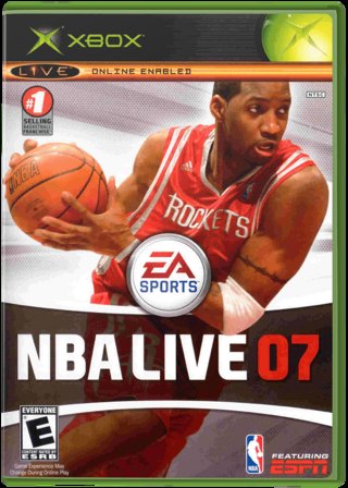 NBA Live 07 box art