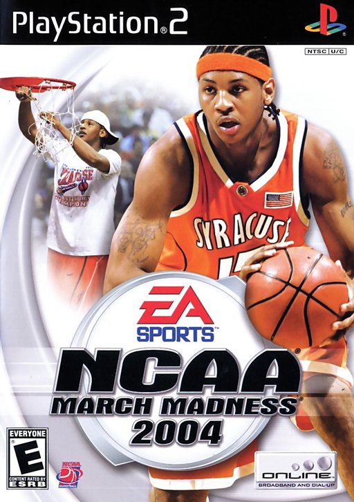 NCAA March Madness 2004 box art