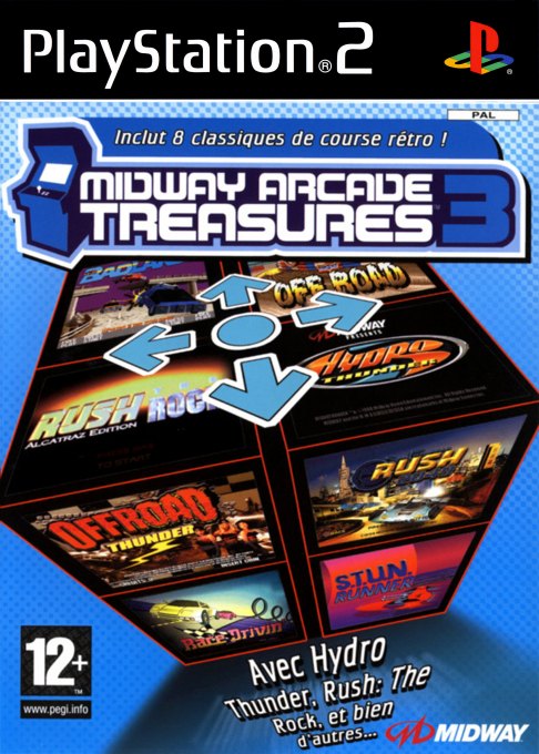 Midway Arcade Treasures 3 box art