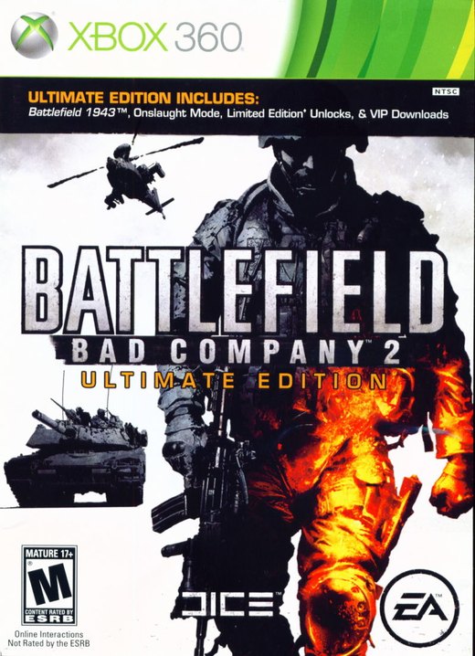 Battlefield: Bad Company 2: Ultimate Edition box art