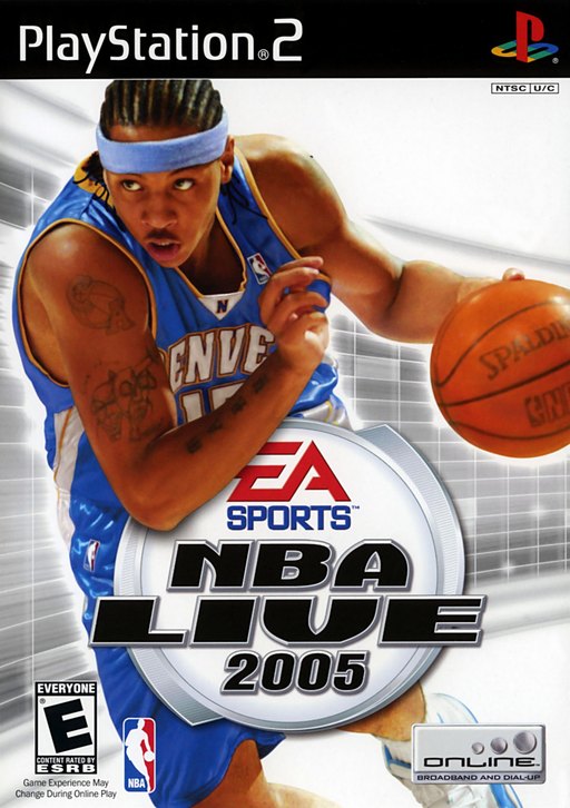 NBA Live 2005 box art
