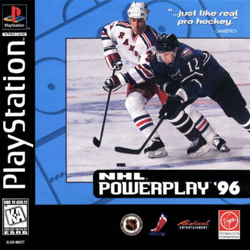 NHL Powerplay '96 box art