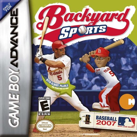 Backyard Sports: Baseball 2007 box art
