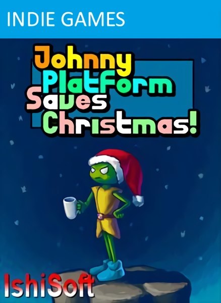 Johnny Platform Saves Christmas! box art