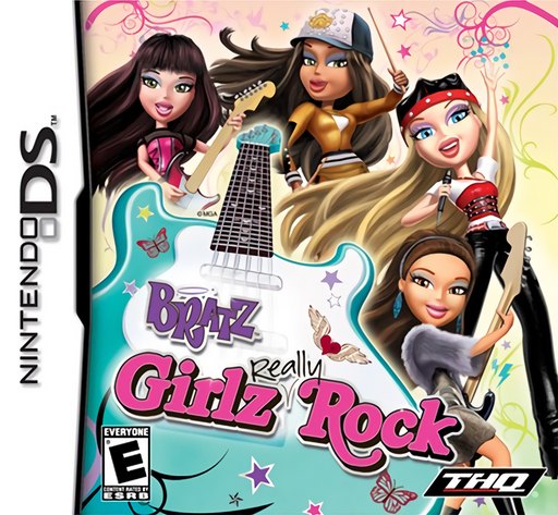 Bratz: Girlz Really Rock box art