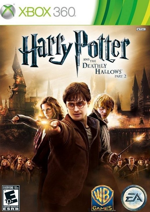 Harry Potter and the Deathly Hallows: Part 2 box art