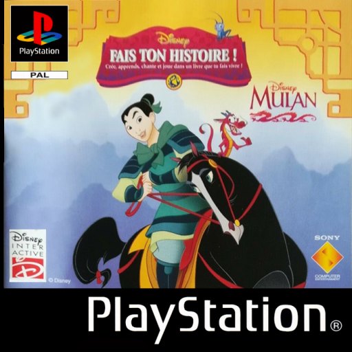 Disney Fais Ton Histoire! Mulan box art