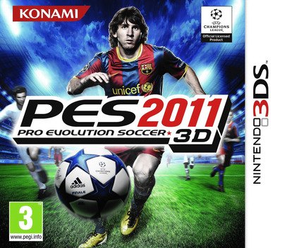 Pro Evolution Soccer 2011 3D box art