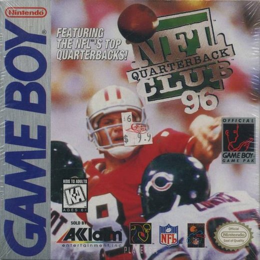 NFL Quarterback Club '96 box art