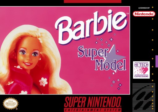 Barbie Super Model box art