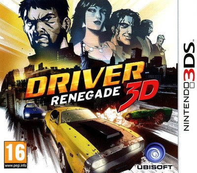 Driver: Renegade 3D box art