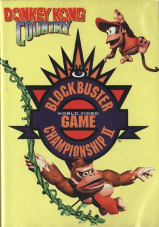 Donkey Kong Country: Competition Cartridge box art
