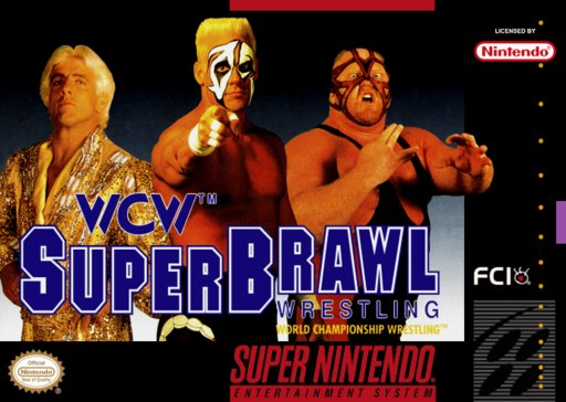 WCW Super Brawl Wrestling box art