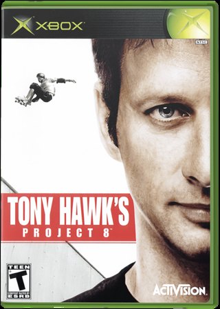 Tony Hawk's Project 8 box art