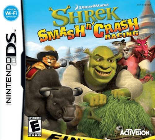 Shrek: Smash n' Crash Racing box art