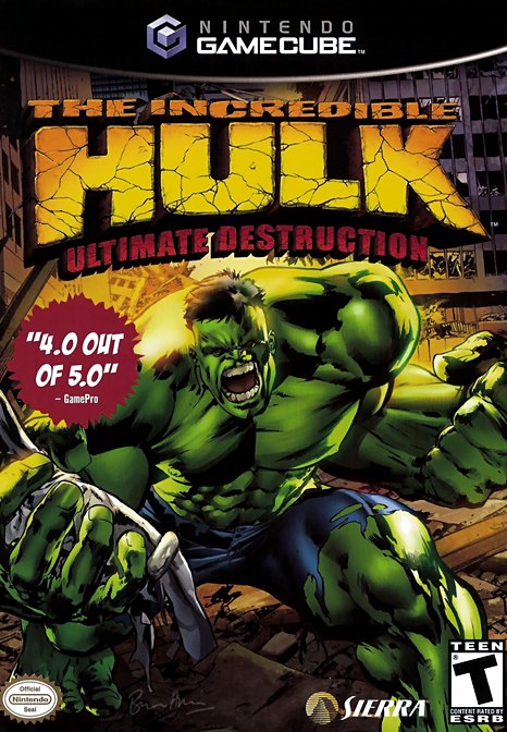 The Incredible Hulk: Ultimate Destruction box art