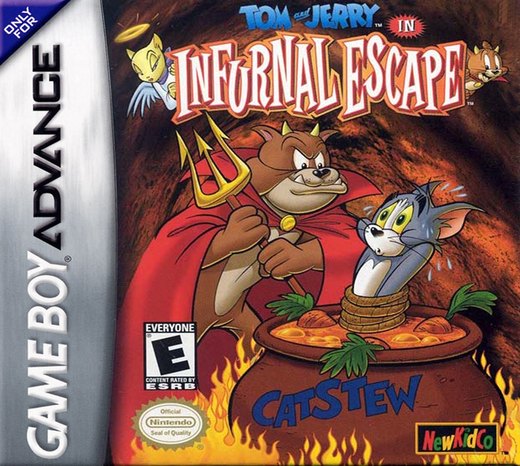 Tom and Jerry in Infurnal Escape box art