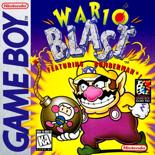 Wario Blast featuring Bomberman! box art
