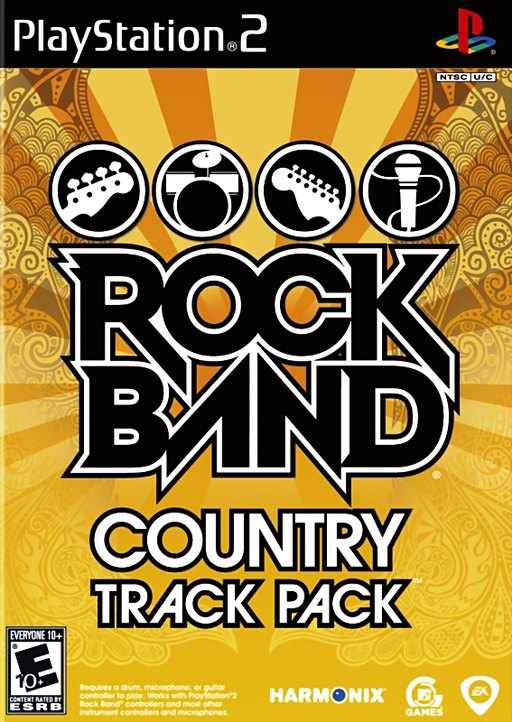 Rock Band: Country Track Pack box art