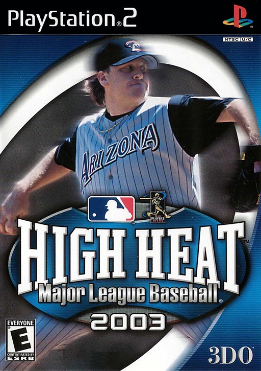 High Heat Major League Baseball 2003 box art