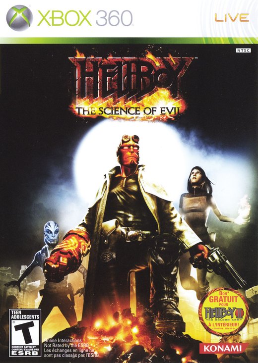 Hellboy: The Science of Evil box art