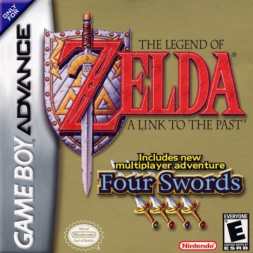 The Legend of Zelda: A Link to the Past and Four Swords box art