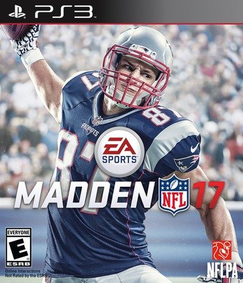 Madden NFL 17 box art