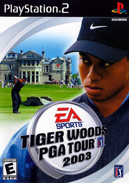 Tiger Woods PGA Tour 2003 box art