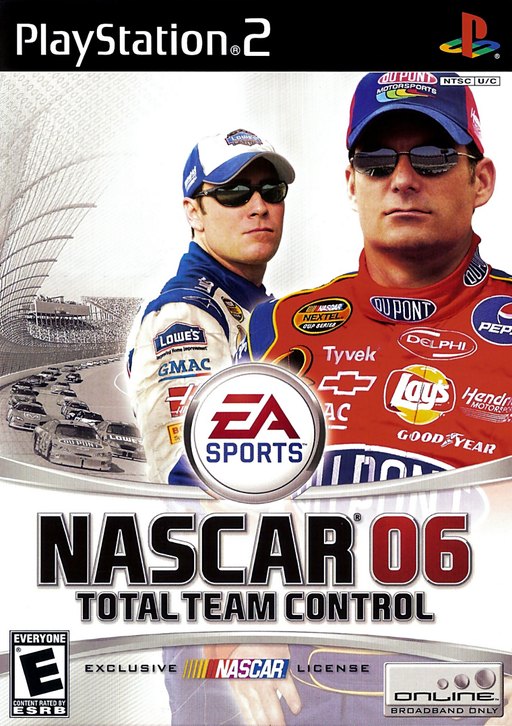 NASCAR 06: Total Team Control box art