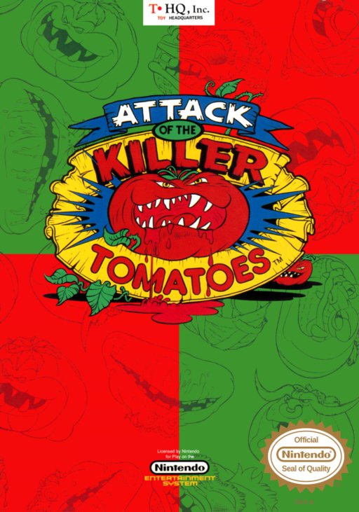 Attack of the Killer Tomatoes box art