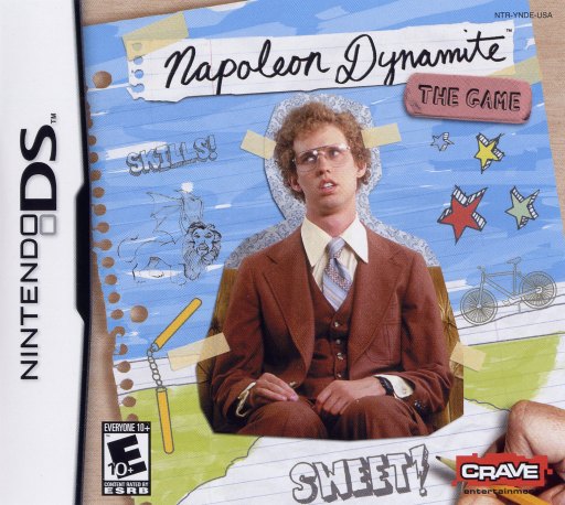 Napoleon Dynamite: The Game box art