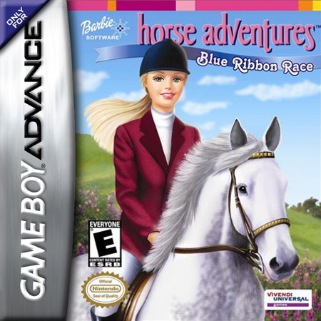 Barbie Horse Adventures: Blue Ribbon Race box art