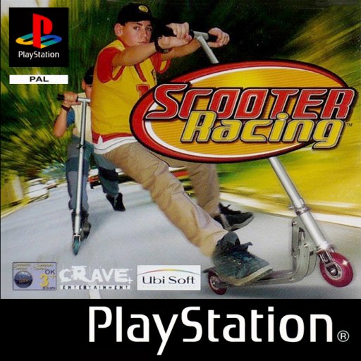 Scooter Racing box art