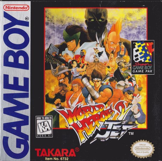 World Heroes 2 Jet box art