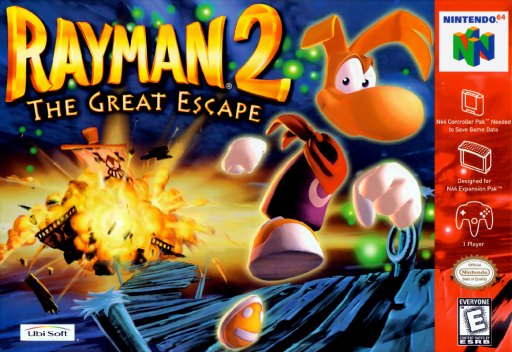 Rayman 2: The Great Escape box art
