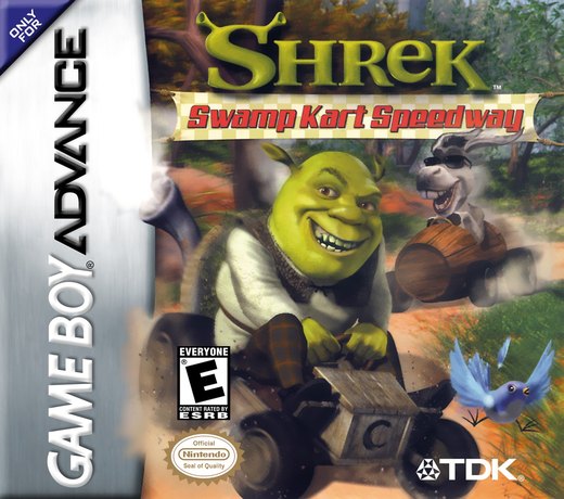 Shrek: Swamp Kart Speedway box art
