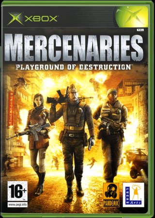 Mercenaries: Playground of Destruction box art