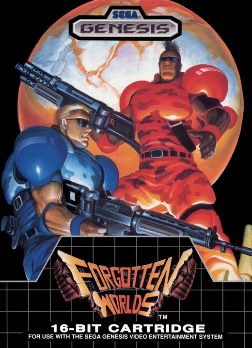 Forgotten Worlds box art