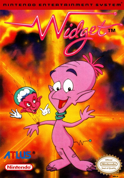 Widget box art