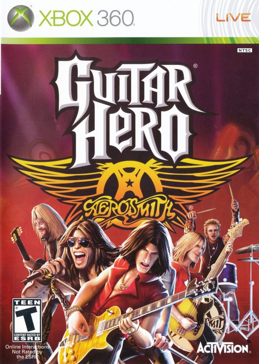 Guitar Hero: Aerosmith box art
