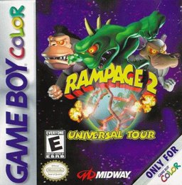 Rampage 2: Universal Tour box art