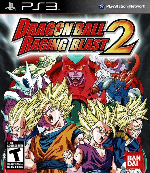 Dragon Ball: Raging Blast 2 box art