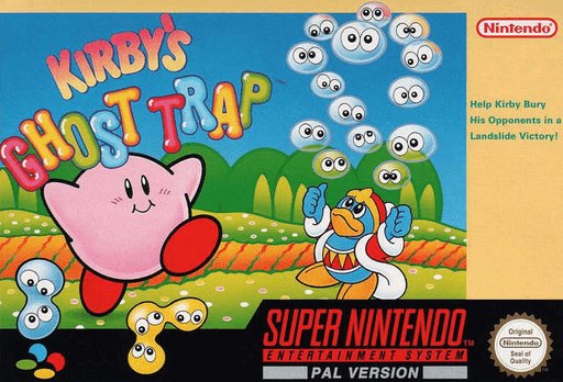 Kirby's Ghost Trap box art