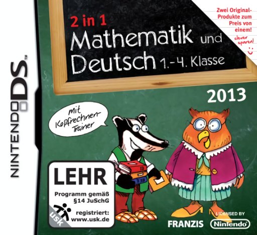 Mathematik und Deutsch 1.-4. Klasse 2013 box art