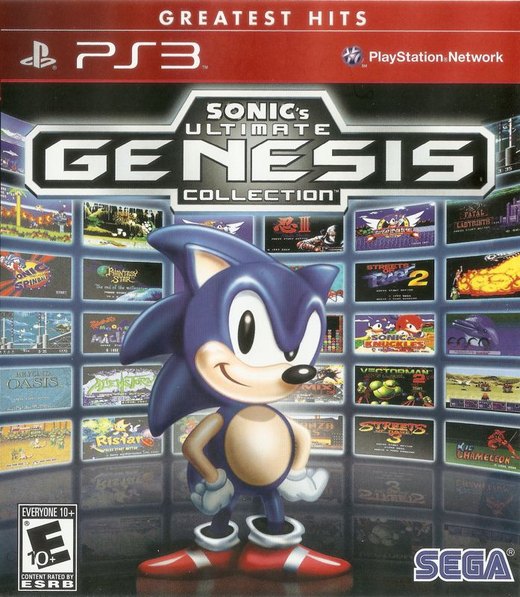 Sonic's Ultimate Genesis Collection box art