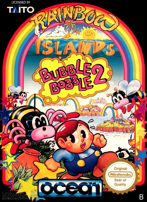 Rainbow Islands: Bubble Bobble 2 box art
