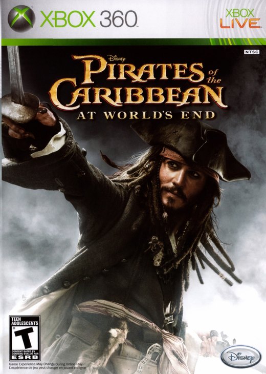 Pirates of the Caribbean: At World's End box art