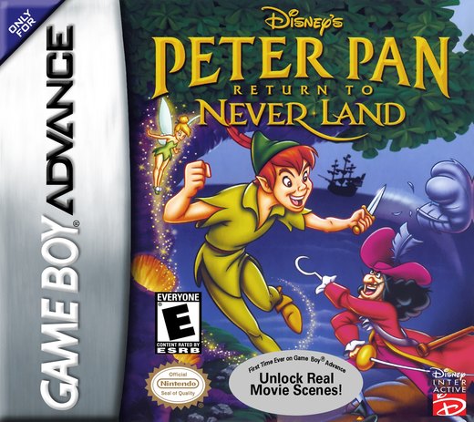 Disney's Peter Pan: Return to Never Land box art