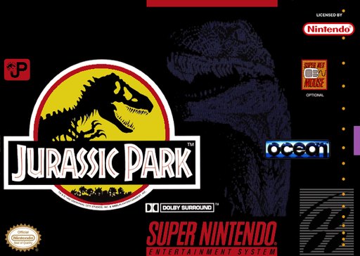 Jurassic Park box art