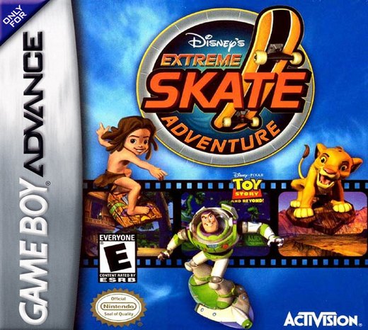 Disney's Extreme Skate Adventure box art